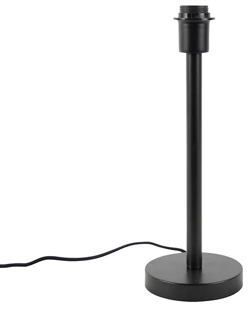 Candeeiro de mesa moderno preto sem abajur - Simplo Moderno
