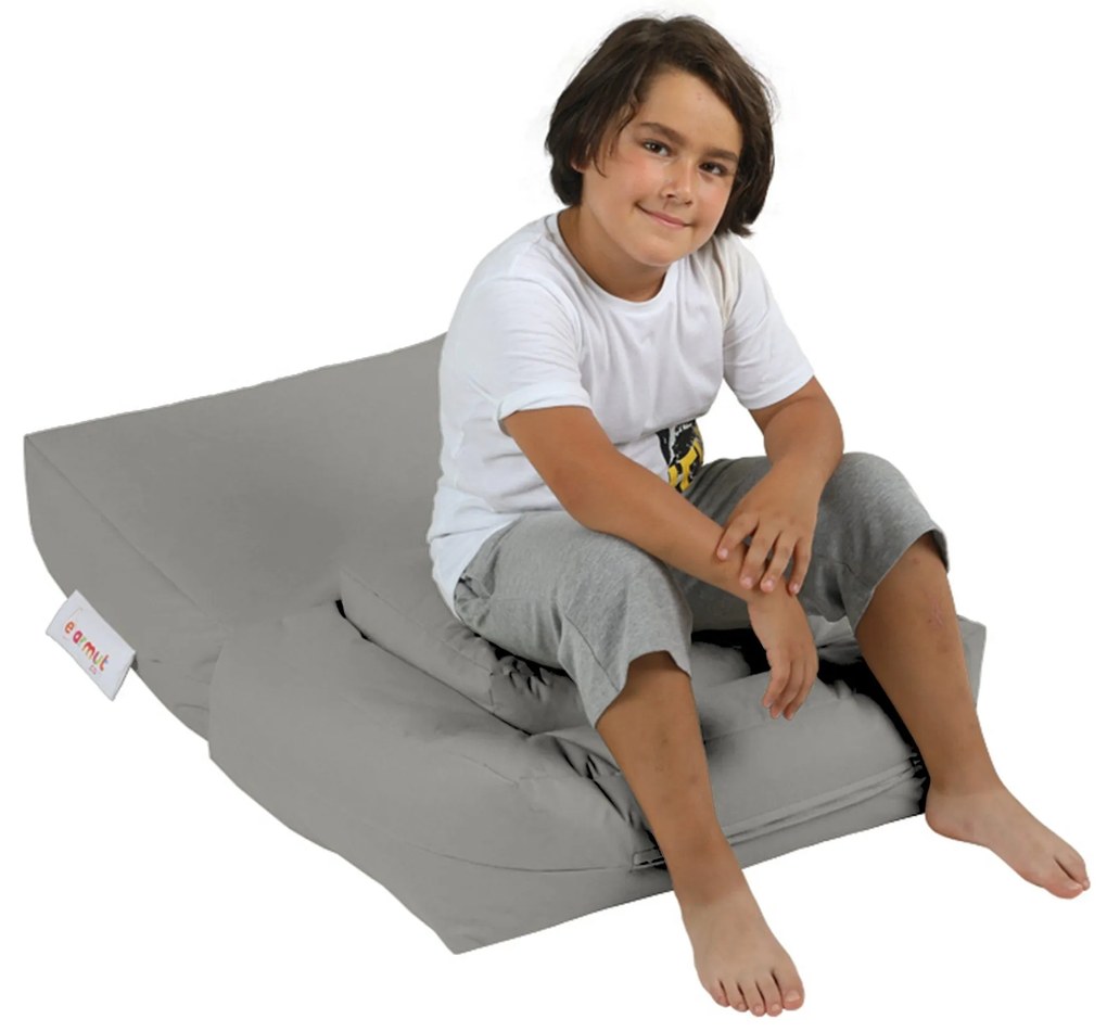 Puff de Jardim Kids Single Seat Pouffe – Fumo – 65x50x40 cm | Tribo Ho