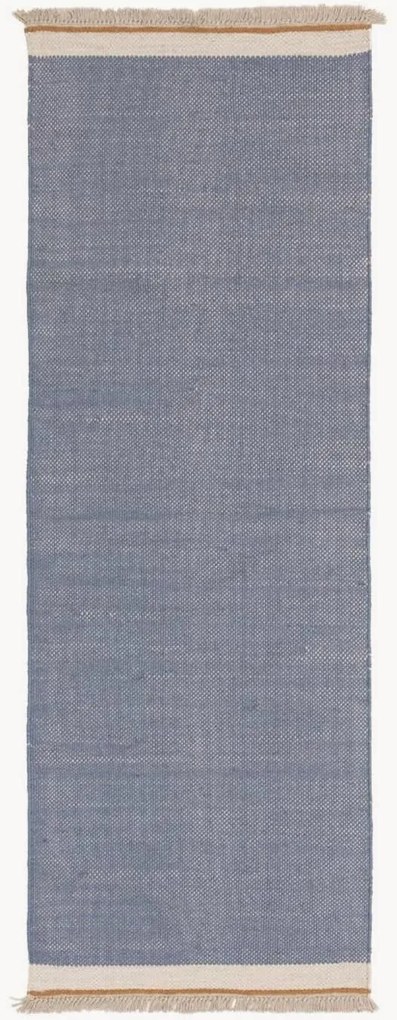 Passadeira em lã artesanal de pelo curto Karla