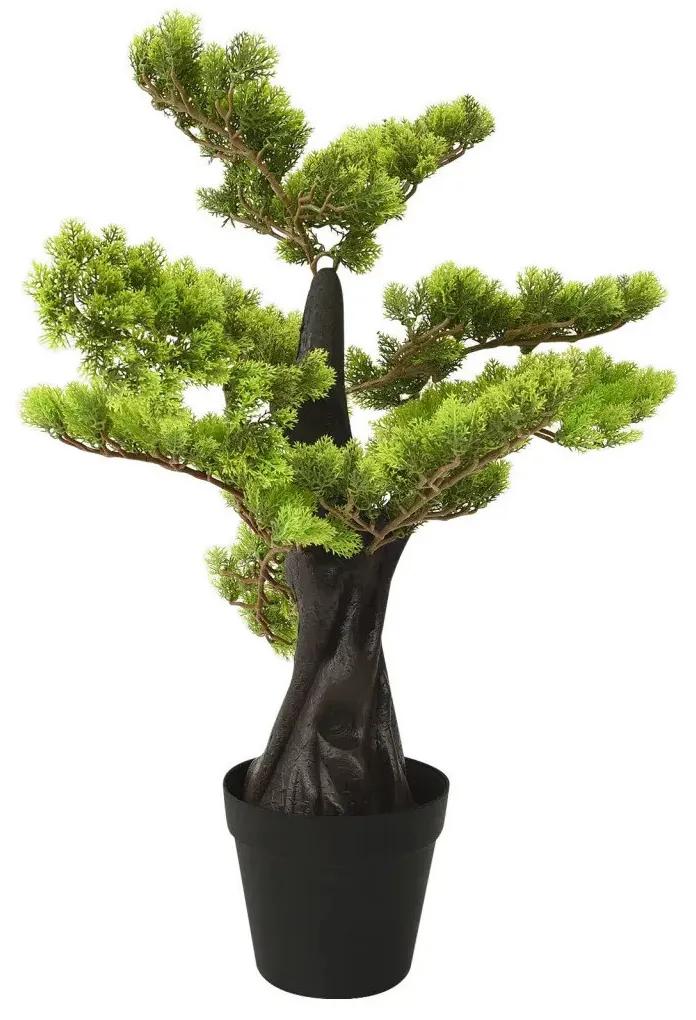 Plantas e Flores Artificiais VidaXL  bonsai cipreste artificial 60 cm