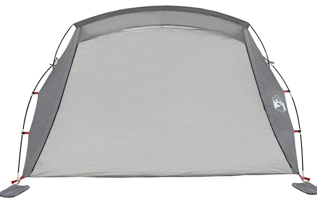 Tenda de praia 2 Pessoas impermeável cinzento