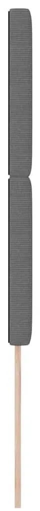 Luz de Cabeceira LED Cinza 90 cm Tecido de Corduroy