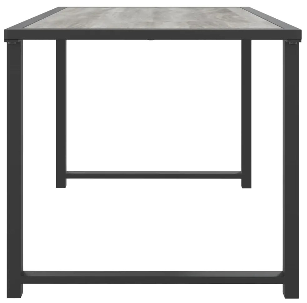 Mesa de jardim 55x40x37 cm aço antracite