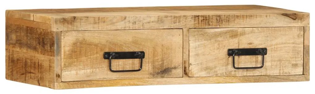 vidaXL Armário de TV para parede 80x30x19 cm mangueira áspera maciça