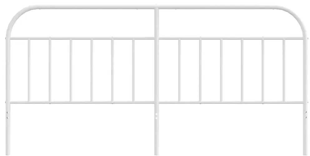 Cabeceira de cama 193 cm metal branco
