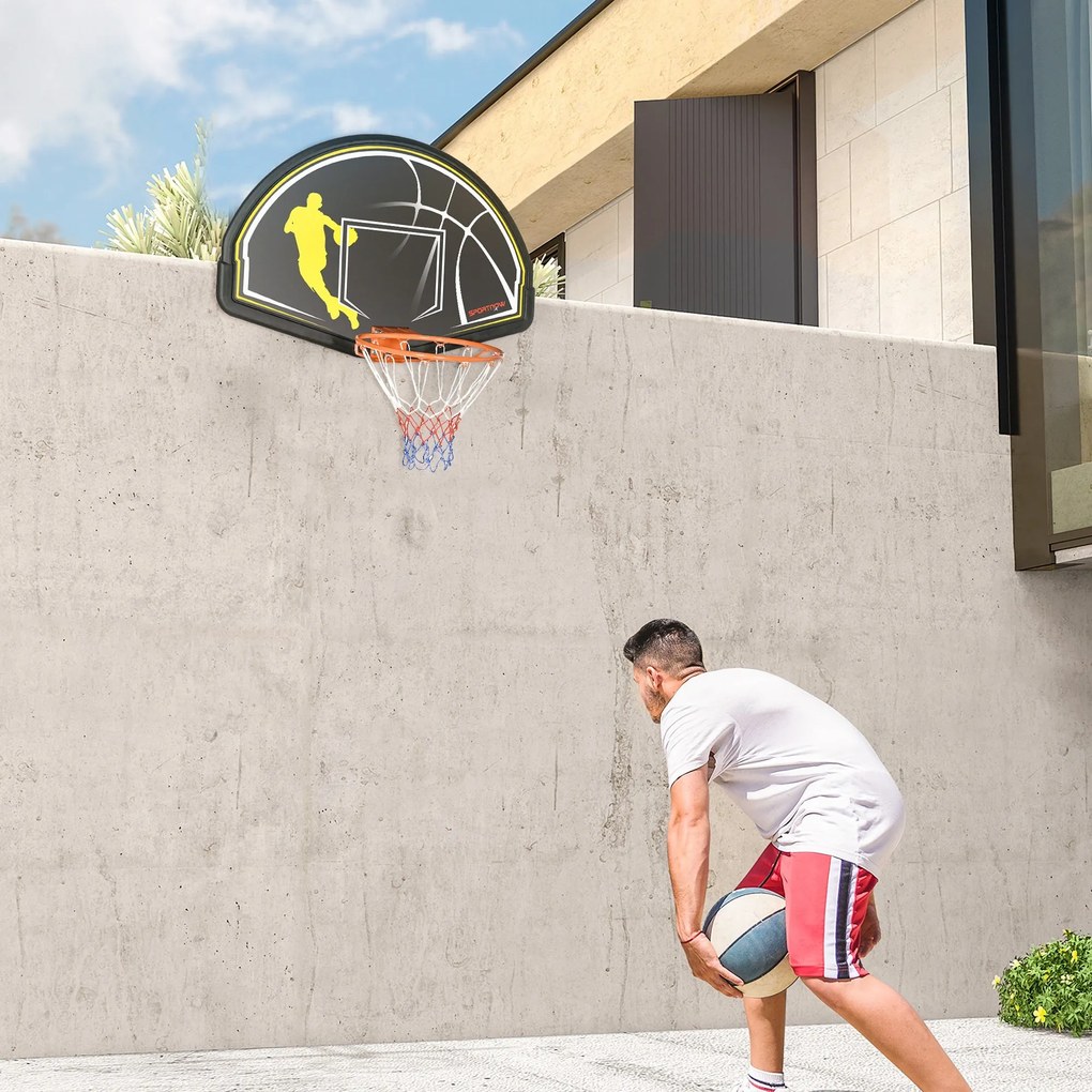 SPORTNOW Tabela de Basquetebol de Parede Tabela de Basquetebol para In