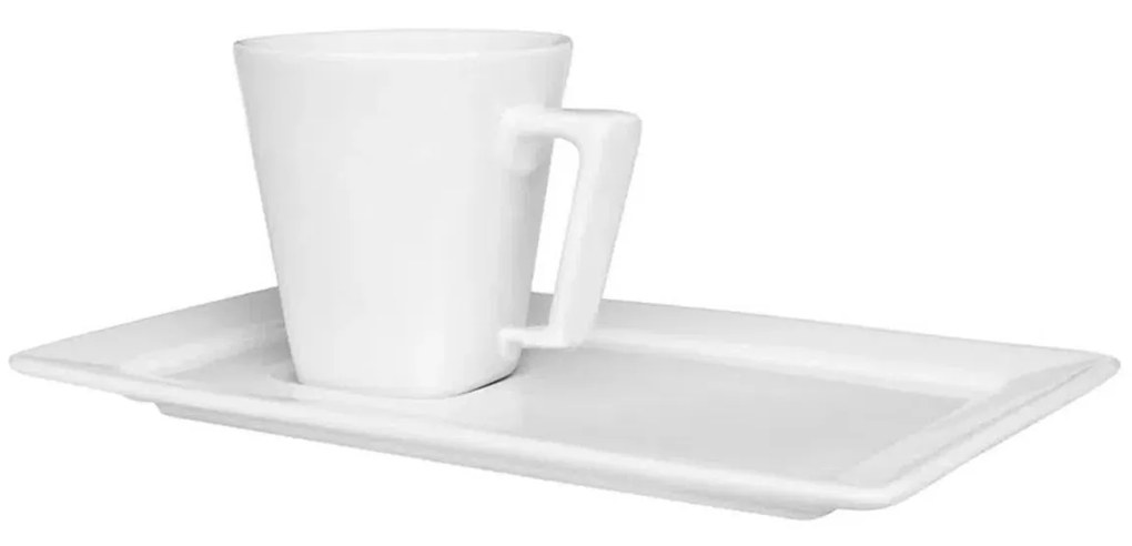 Chávena Café Cerâmica com Pires 65ml