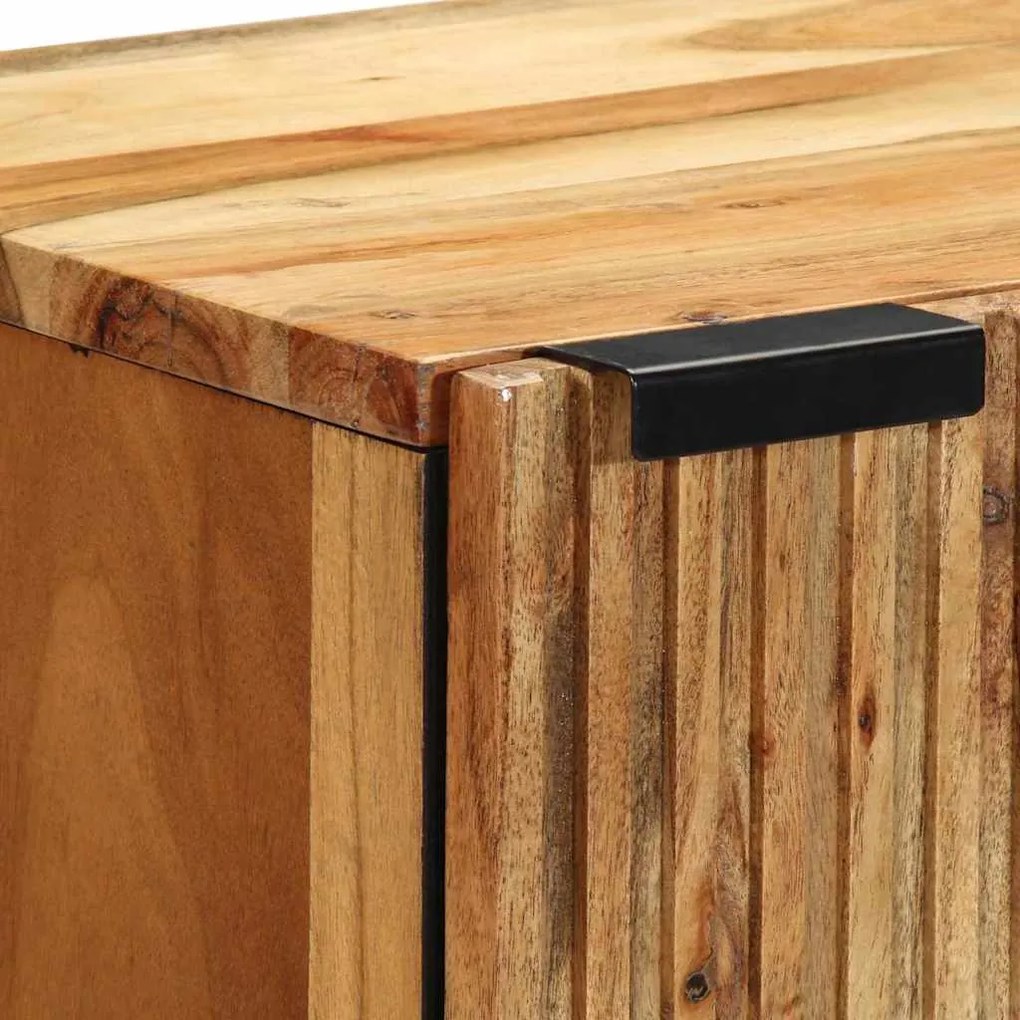 Sideboard vidaXL 40x33x75 cm Madeira sólida de Acácia