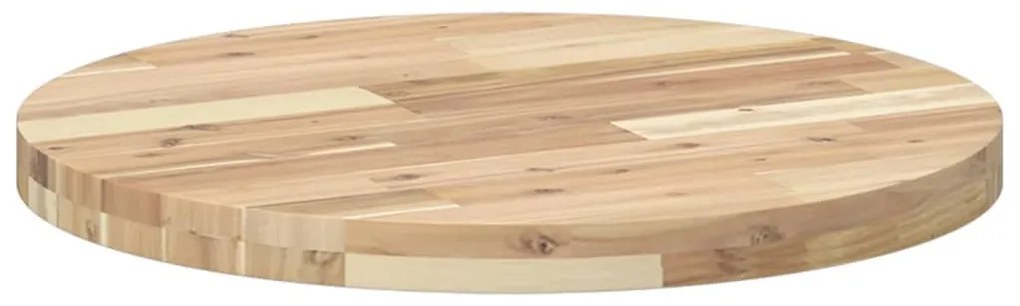 Tampo de mesa redondo Ø60x4 cm madeira de acácia maciça
