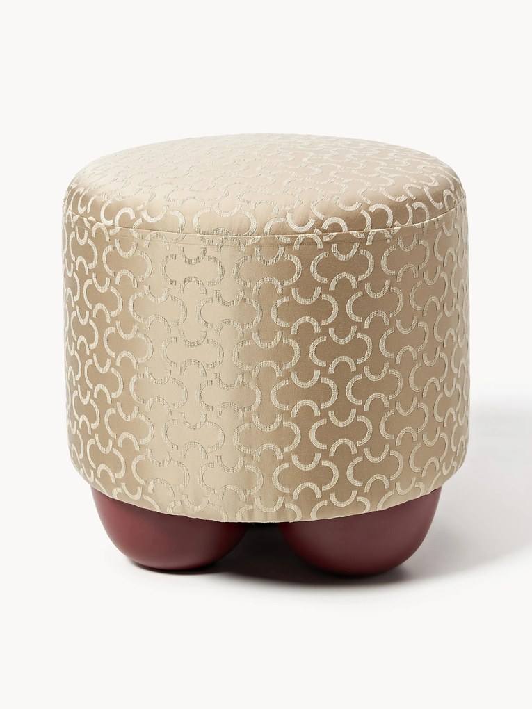 Designer Upholstered Stool Lino, DEDAR Milano x Westwing
