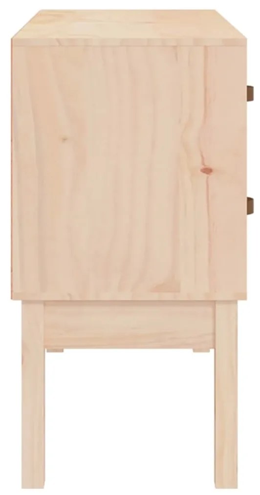 Mesa consola 90x40x78 cm madeira de pinho maciça