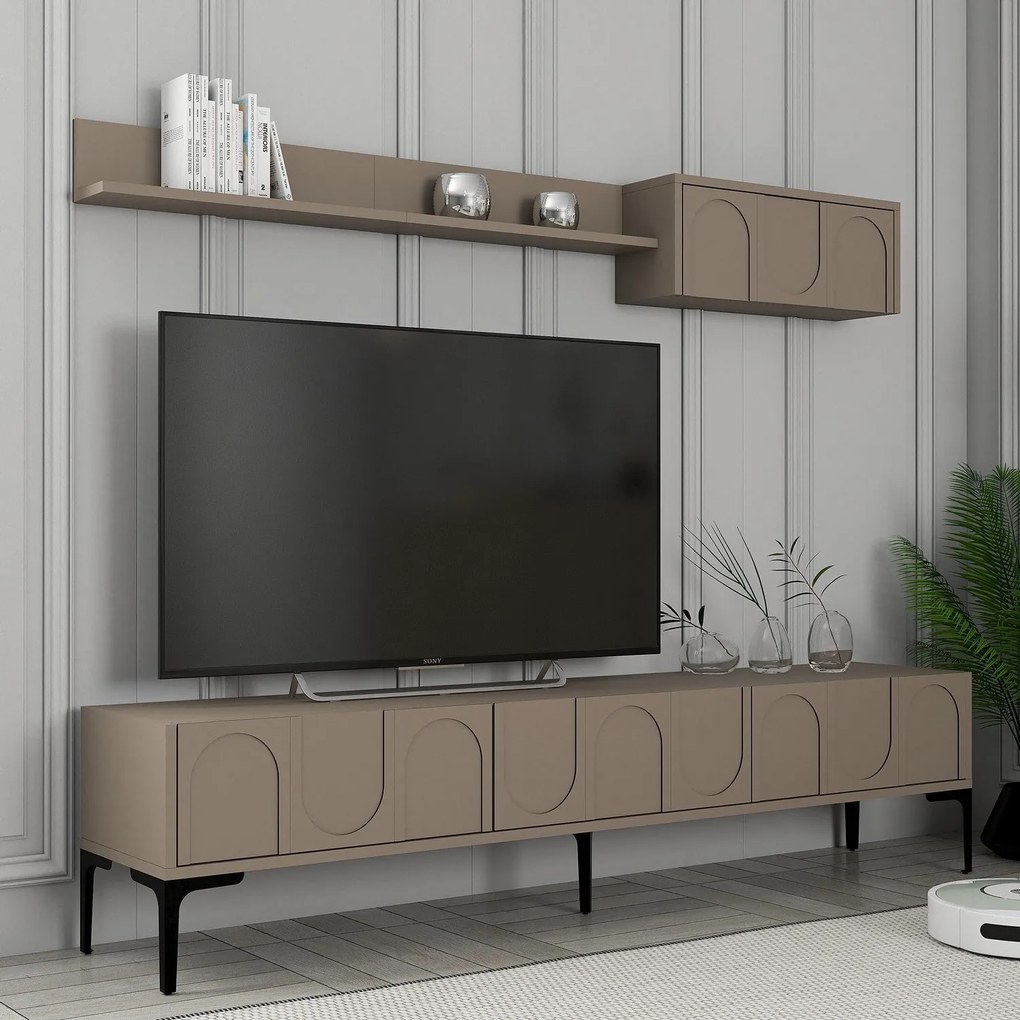 Unidade de TV Lyon – Atlas Black – 180 cm