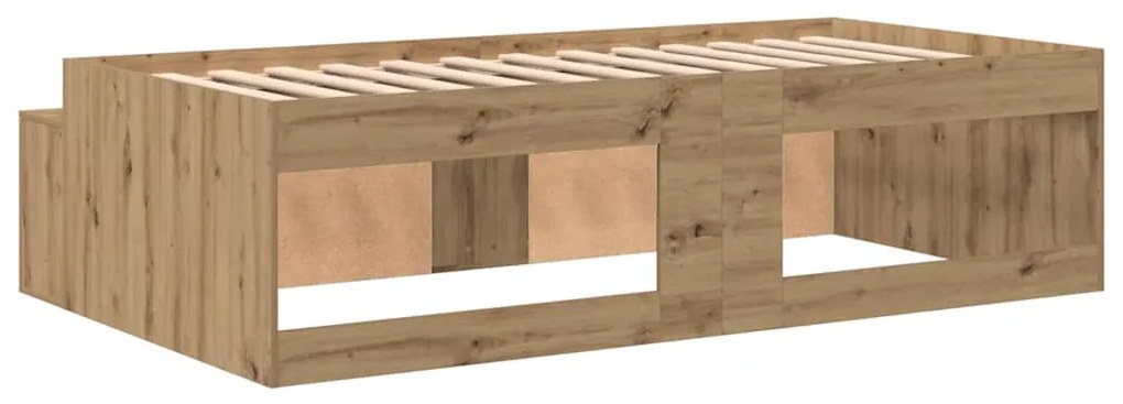 Estrutura de Cama Carvalho Artesanal 90 x 200 cm