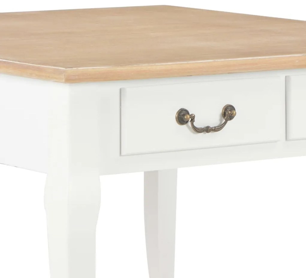 Mesa de centro 80x80x50 cm madeira branco