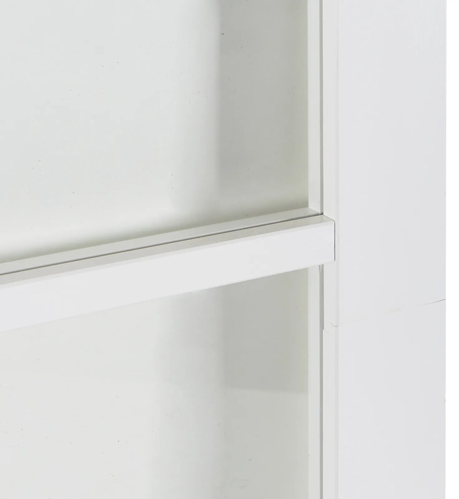 Conjunto de Porta Deslizante com Hardware vidaXL Branco 86x198,5 cm Ma