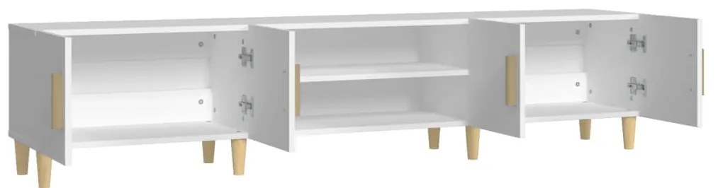 Móvel p/ TV 180x31,5x40 cm derivados de madeira branco