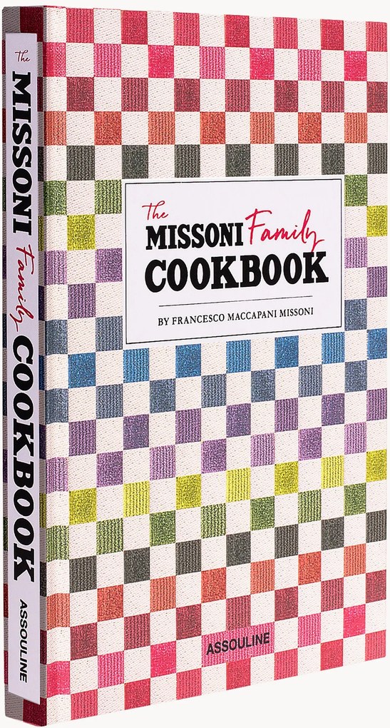 Livro de mesa de centro The Missoni Family Cookbook