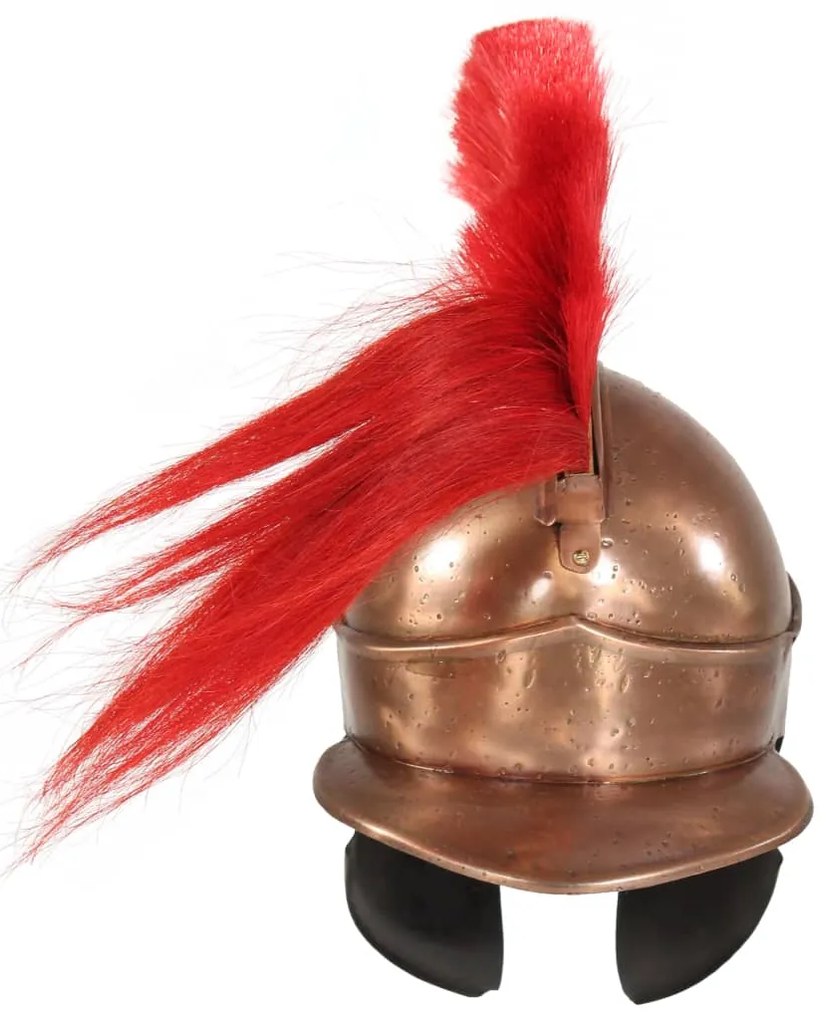 Capacete de soldado grego réplica LARP aço cor cobre