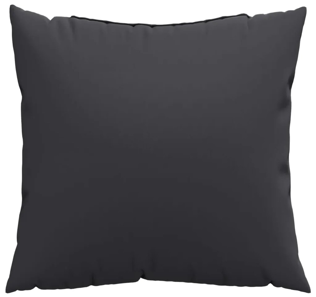 Almofadas de sofá 4 pcs 40x40 cm tecido preto