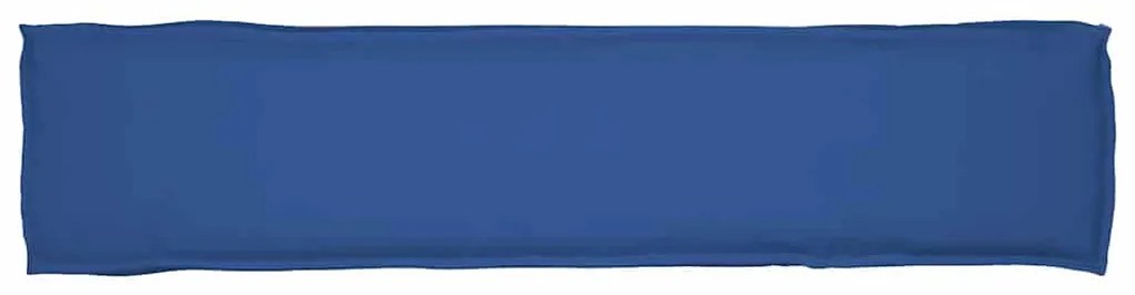 Almofadas de Palete para Banco 2 pcs Azul Royal 180x40x8 cm Tecido Oxf