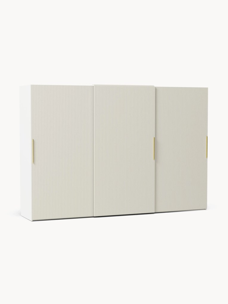 Roupeiro modular Simone, com portas de correr, L 300 cm, vários tamanhos