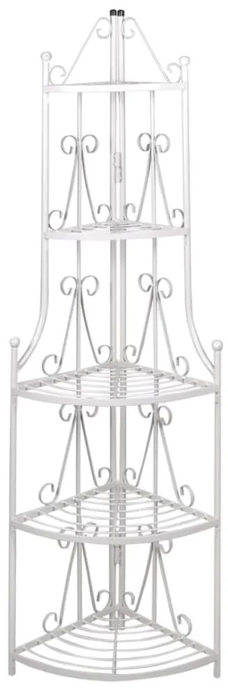 Suporte de canto para planta / Branco