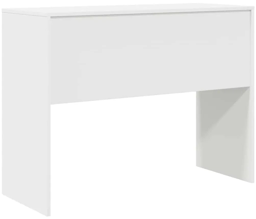 Mesa de Escrita Branca Aglomerado de partículas Média Simples