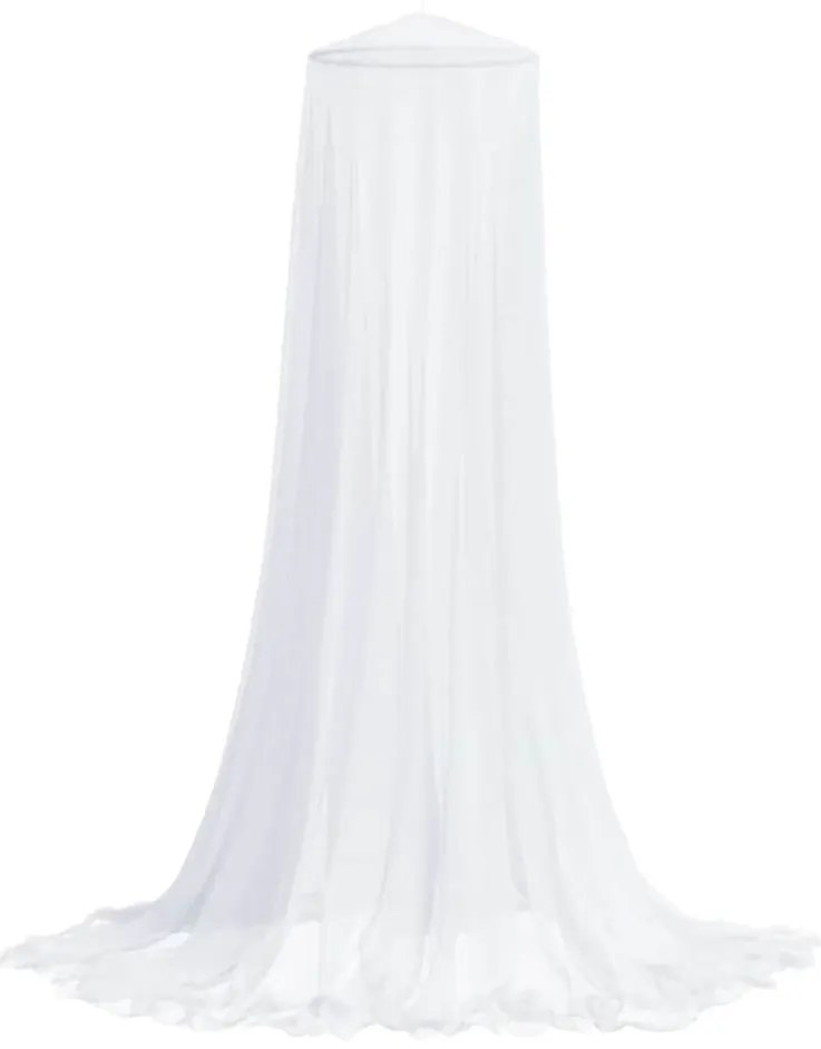 Rede mosquiteira para cama malha 220 56x56x220 cm branco