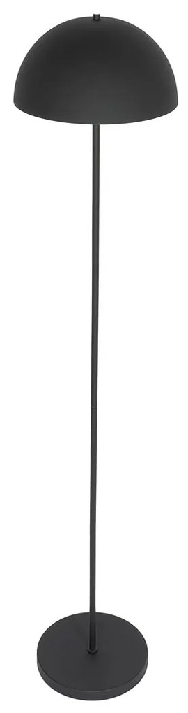 Candeeiro de pé para exterior preto recarregável 3 níveis de dimmer - Keira