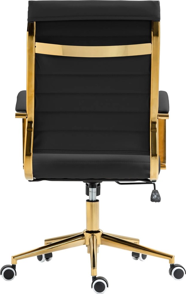 Cadeira de Escritório Havana Couro sintético preto