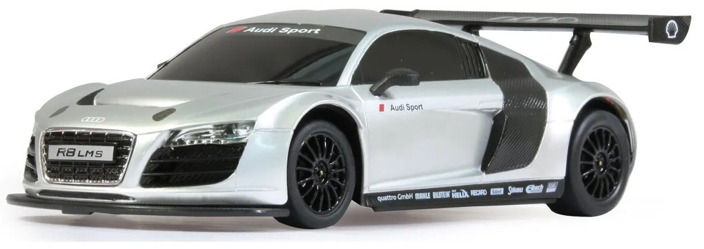 Carro Telecomandado Audi R8 LMS 1:24 2,4Ghz Prateado