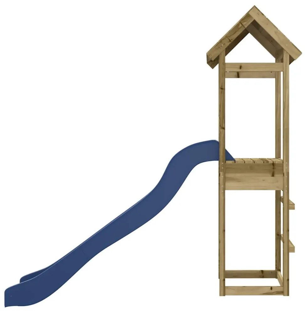 Conjunto de brincar para exterior madeira de pinho impregnada