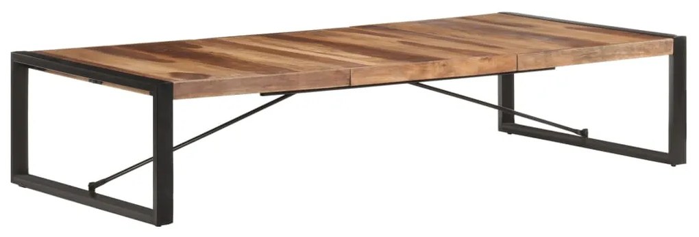 vidaXL Mesa de centro 180x90x40 cm madeira maciça