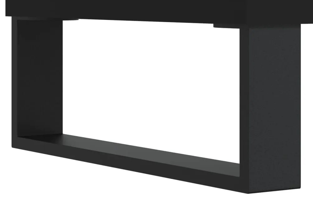 Móvel de TV 150 x 36 x 30 cm - Derivados de madeira preto