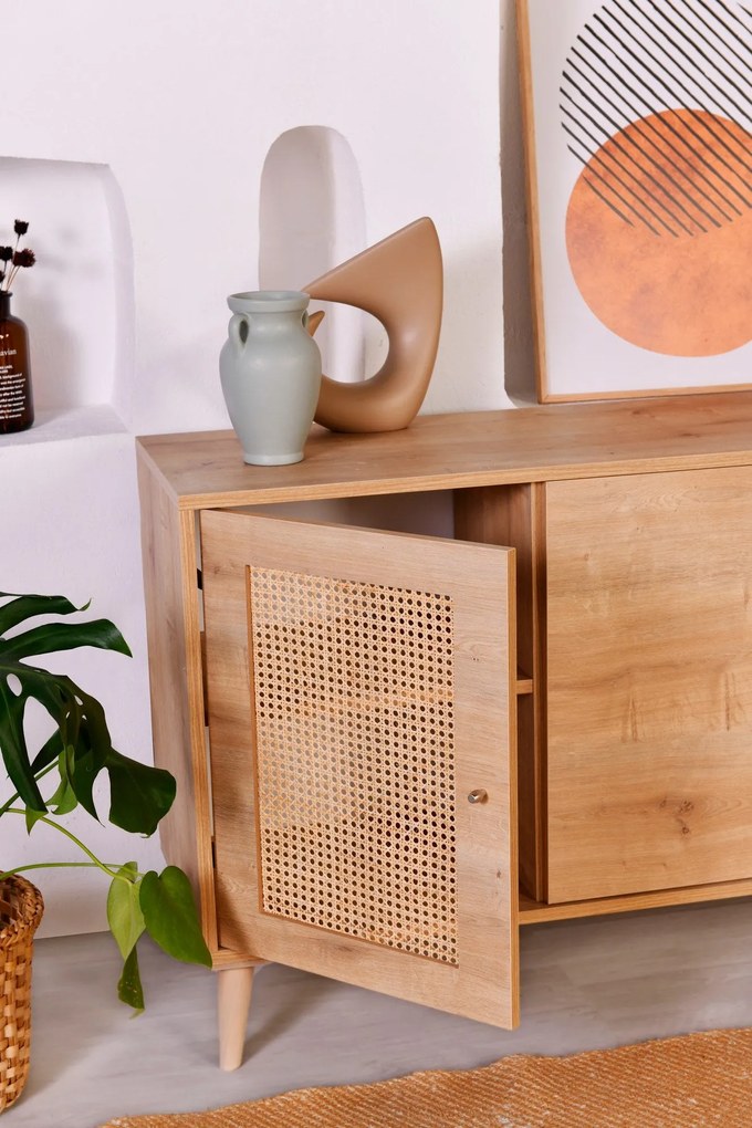 Console Hazeran – Oak – 180 x 81 x 41 cm