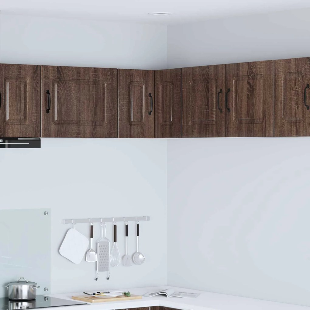 vidaXL Armário de Cozinha Kalmar Carvalho Marrom 57 x 57 x 40 cm