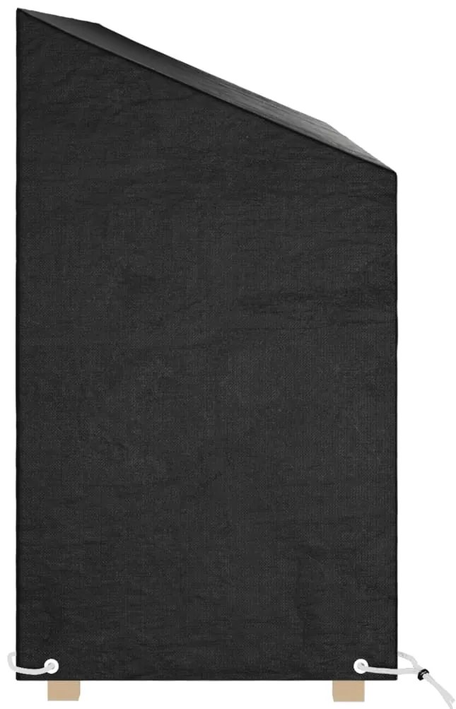 Capa p/ banco de jardim 8 ilhós 190x70x70/88 cm polietileno
