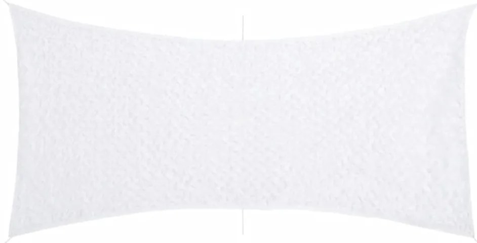 vidaXL Rede de camuflagem com saco de arrumação 506x279 cm branco