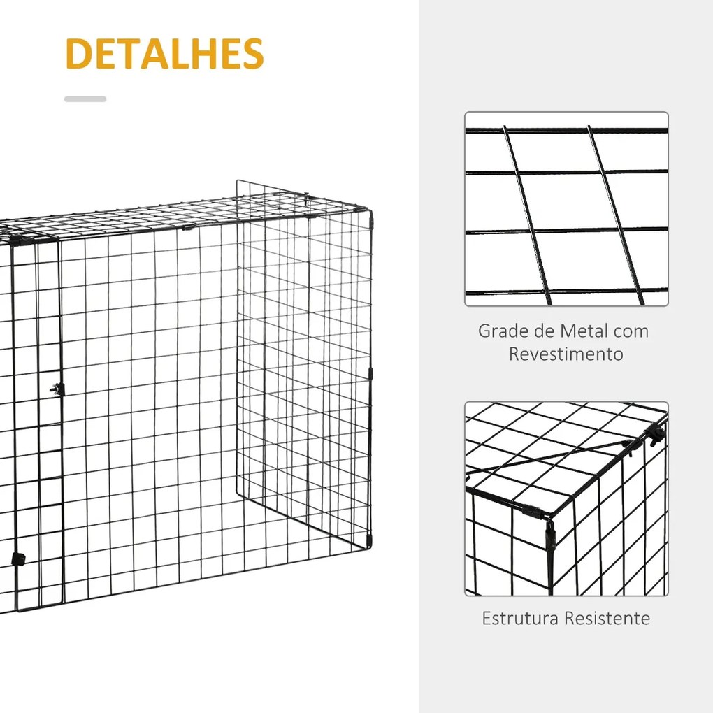 Protetor de Lareira com Comprimento Ajustável Barreira de Segurança para Lareira com Grade de Metal 81,5-160x44x68cm Preto