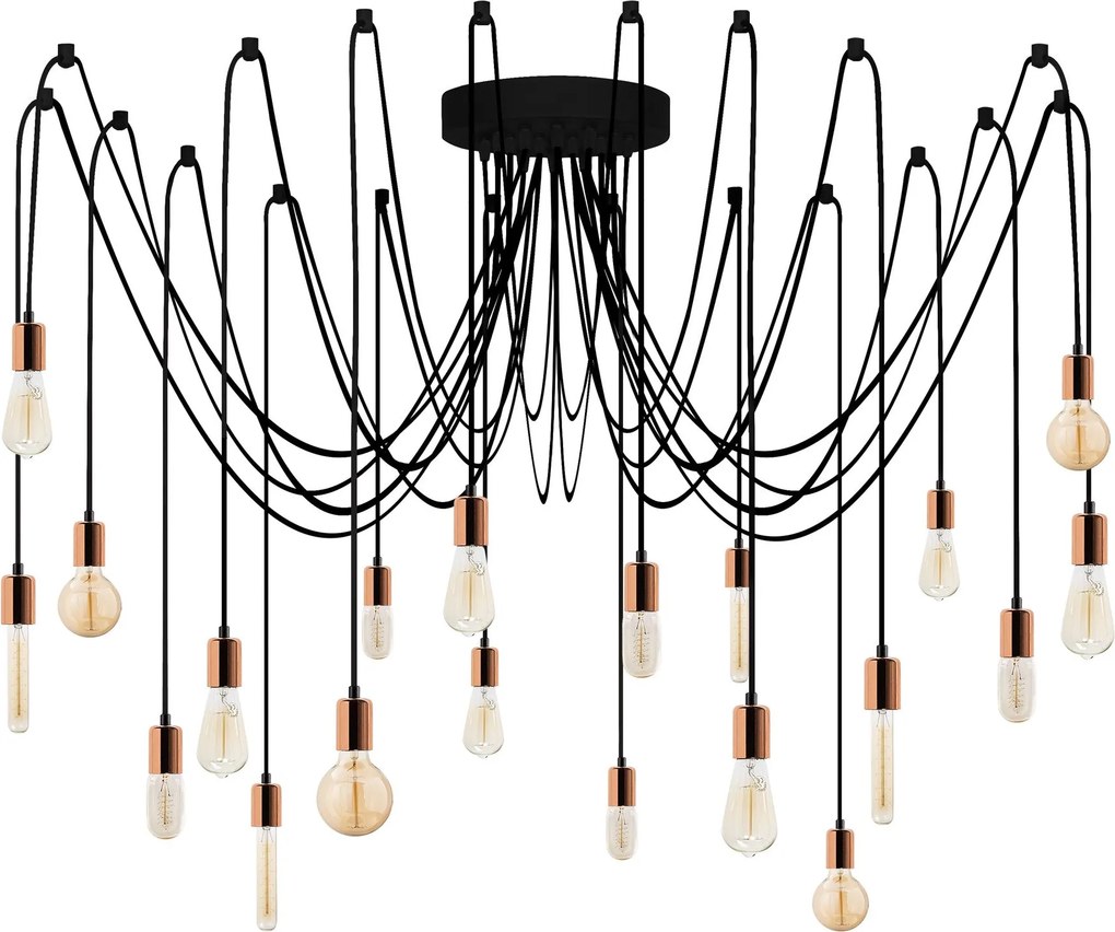 Candeeiro de Teto Kabluni – Cobre – 246 x 246 cm