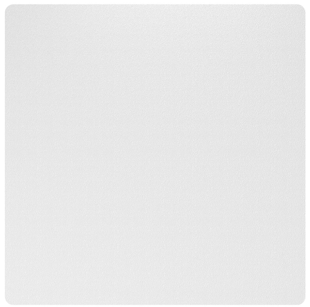 HOMCOM Tapete Protetor de Chão 120x120 cm Tapete para Cadeira de Escritório Protetor de Chão Transparente | Aosom Portugal