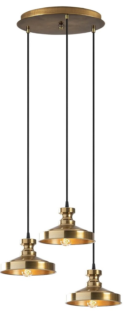Candeeiro Berceste – Vintage – Diâmetro 42 cm, Altura 109 cm