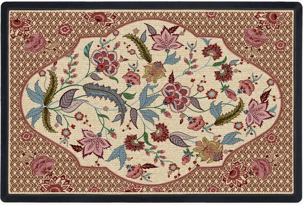 Tapete lavável de entrada Rosalee