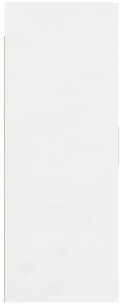 Armário de parede suspenso 69,5x34x90 cm branco