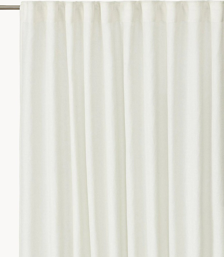 Cortinas opacas com multi-banda Cecil, conjunto de 2, L 145 cm