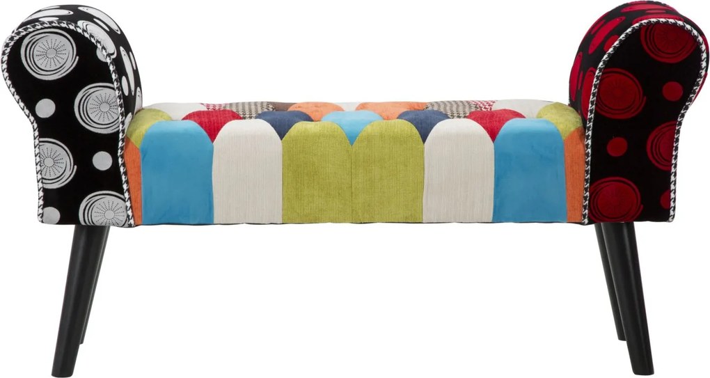 BANCO IMPERIAL 102X31X54 CM MULTICOLORIDO