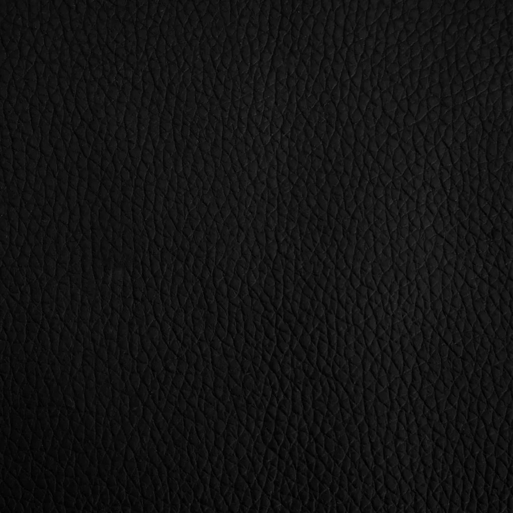 Sofá infantil 90x53x30 cm couro artificial preto