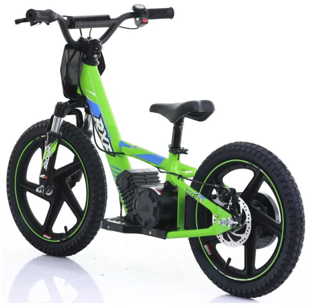 Bicicleta elétrica infantil 250W 16” pro Roan RXF Sedna Verde