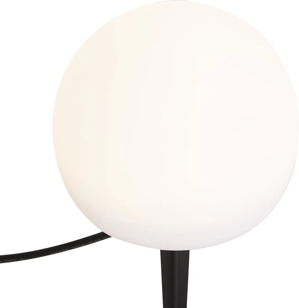 Candeeiro de exterior moderno 12V branco 12cm incl. LED IP65 - Voltaire Luno