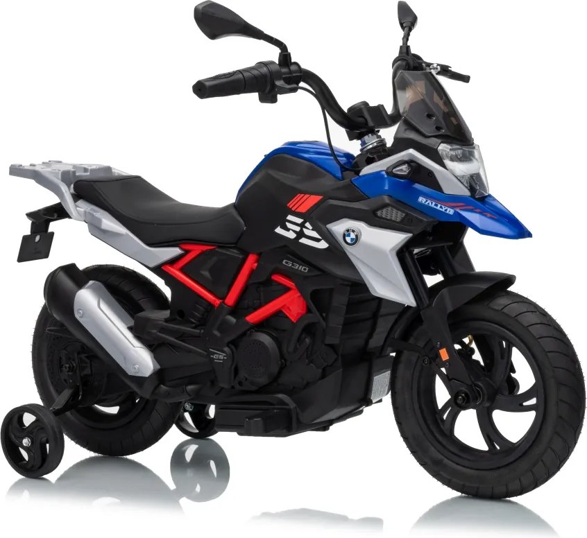 Mota eletrica para Crianças 2 a 5 anos 12V BMW G310GS Rodas EVA, Azul